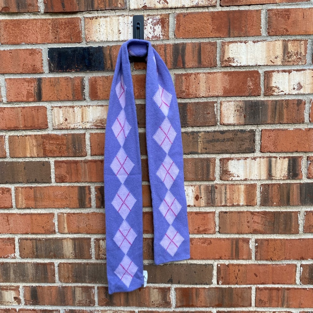 Argyle scarf
